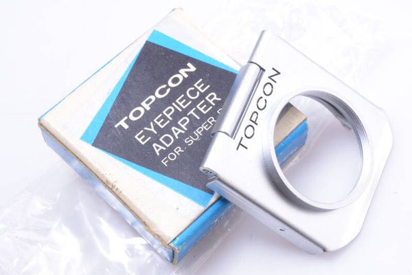 TOPCON C EYEPIECE ADAPTER FOR ANGLE FINDER MACRO TOPCOR LENS ON SUPER DM CAMERA