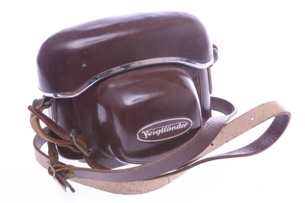 VOIGTLANDER VITOMATIC I II III ULTRON MAKERS LEATHER CASE *NO CAMERA*   158