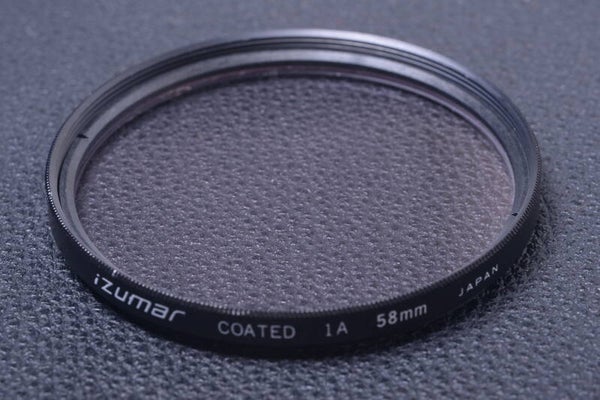 IZUMAR COATED SKYLIGHT 1A 58MM FILTER GENUINE LENS SCREW IN   13-1