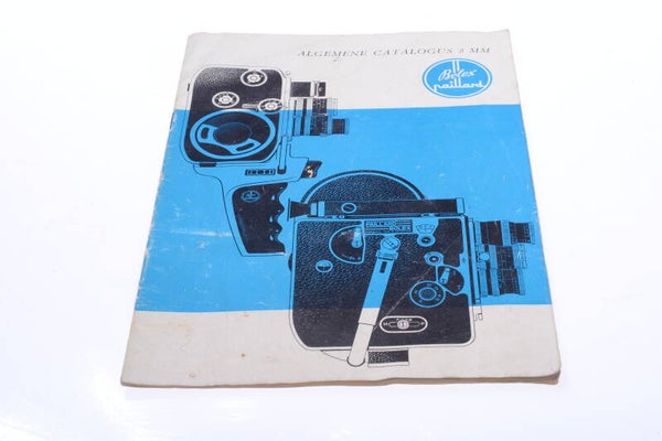 BOLEX PAILLARD H8 KINO CAMERA ORIGINAL PRODUCT GUIDE BROCHURE DUTCH 120