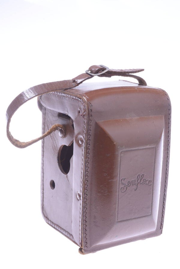 SEM SEMFLEX OTOMATIC B, 35B 6X6CM TLR ORIGINAL CAMERA READY CASE *NO CAMERA*