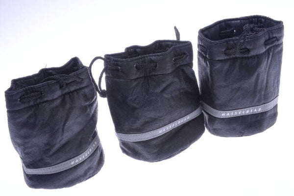 1 HASSELBLAD ZEISS ORIGINAL CANVAS 60MM & 80MM C LENS CASE POUCH 9.5X10CM