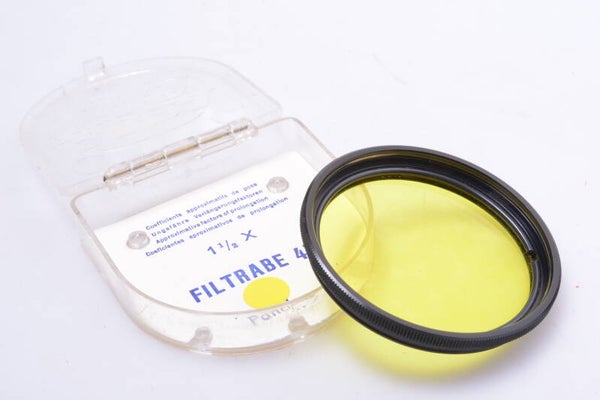 ALPA FILTER 47MM FILTRABE 47 YELLOW FOR LENS ON 35MM CAMERA