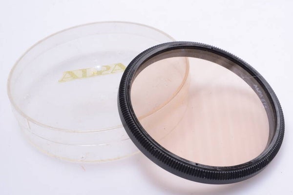 ALPA FILTER 58MM THREADED FILTRABE 615 PALE PINK SKY FOR LENS ON 35MM CAMERA