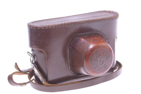 KRASNOGORSK ZORKI 6 ORIGINAL MAKERS LEATHER READY CASE *NO CAMERA*