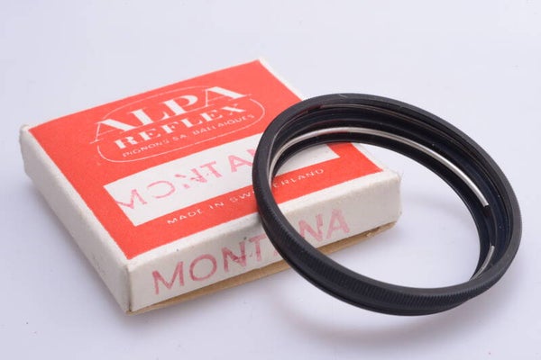 ALPA 38MM CLICK IN FILTER ADAPTER FOR 36MM DIAMETER GEL FILTERS