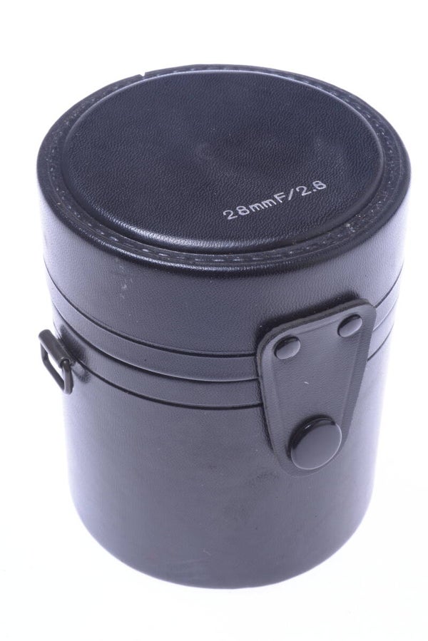 SIGMA LENS HARD CASE FOR 28MM F/2.8 ORIGINAL *NO LENS* 83X103MM