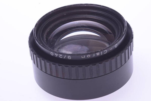 SCHNEIDER 240MM 9*, 420MM 12 G-CLARON NO REAR ELEMENT* ENLARGING ENLARGER LENS