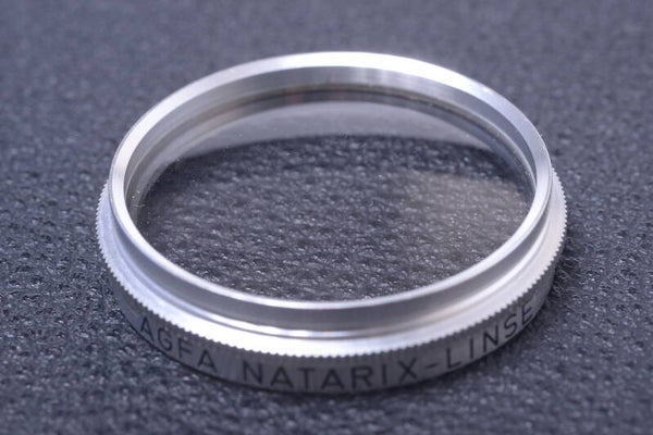 AGFA NATARIX-LINSE CLOSE-UP 32MM FILTER GENUINE LENS OR CAMERA PUSH ON 15-1
