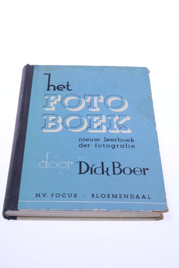 DICK BOER ‘HET FOTO BOEK’ FOCUS 1960 DUTCH BOOK ORIGINAL *4th PRINT*   165