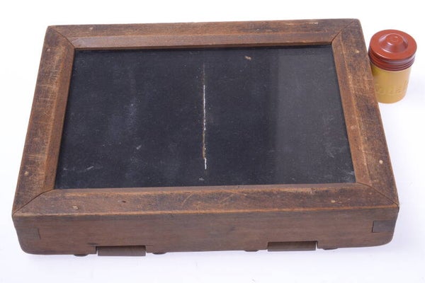 EARLY ANTIQUE CONTACT PRINTER PRINTING FRAME 14X19CM SIZE PICTURE PHOTOGRAPH