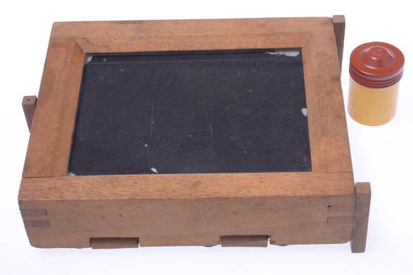 EARLY ANTIQUE CONTACT PRINTER PRINTING FRAME 11X14CM SIZE PICTURE PHOTOGRAPH