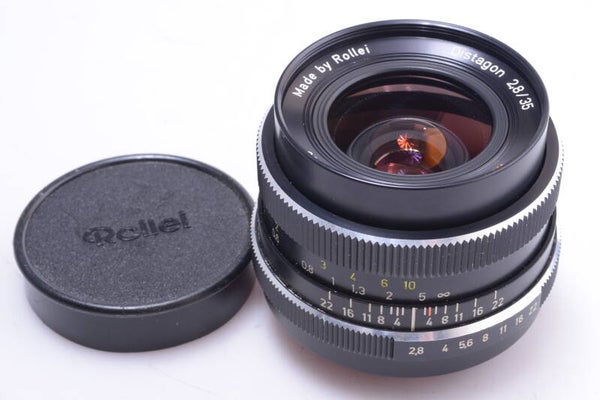 ROLLEI, ROLLEIFLEX SL35 35MM 2.8 DISTAGON HFT QBM LENS FOR 35MM SLR CAMERA
