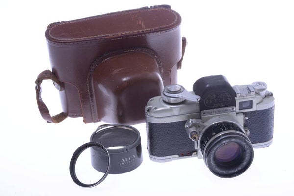 ALPA REFLEX 5B 35MM SLR CAMERA *WORKS 100%* KERN MACRO SWITAR 50MM AR 1.8 LENS