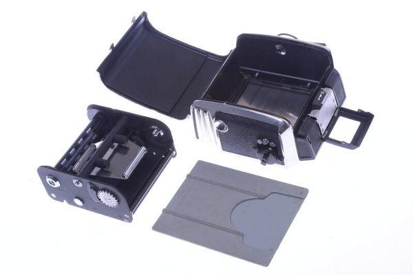 BRONICA S 6x6 FILM BACK 120 & 220 ROLL FILM FOR S2, S2A CAMERA W/ FILM INSERT