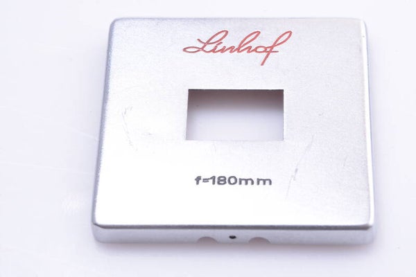 LINHOF 180MM LENS VIEW FRAME MASK TECHNIKA IV, III 2X3”, 6X9CM RANGE FINDER