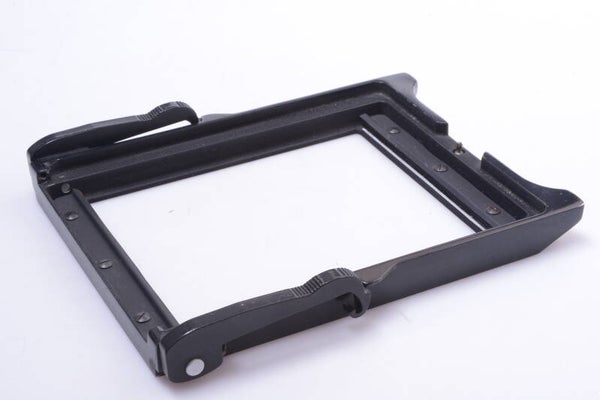 LINHOF SUPER TECHNIKA 4x5” CAMERA GROUND GLASS FRAME HOLDER SPRING BACK