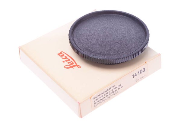 LEICA R, LEICAFLEX 14103 ORIGINAL CAMERA BODY CAP W/ BOX    72-1