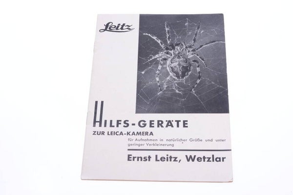 LEICA AUXILIARY REPRODUCTION DEVICES ORIGINAL PRODUCT GUIDE BROCHURE GERMAN 126
