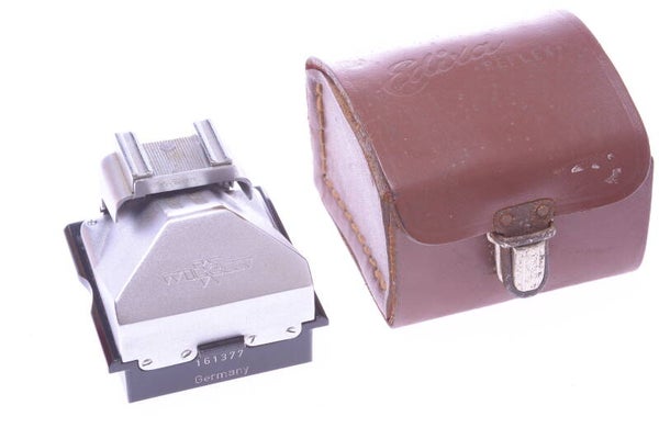 WIRGIN EDIXA PRISM ON 35MM REFLEX CAMERA *READ* W/ CASE & ACCESSORY SHOE  144