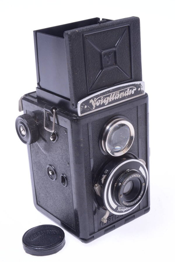 VOIGTLANDER BRILLANT V6 PSEUDO 6X6 TLR CAMERA 120 ROLL FILM VOIGTAR 75MM LENS