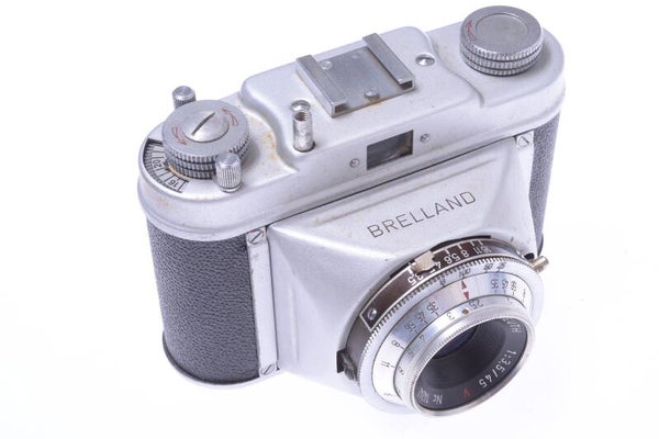 STEINER FOTO BRELL BRELLAND (STEINETTE) CAMERA 35MM FILM W/45MM 3.5 RED V LENS