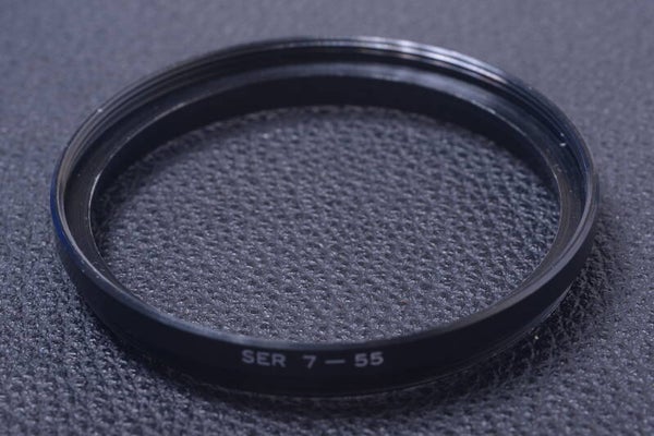UNBRANDED STEP UP RING SERIES 7 54MM TO 55MM SCREW FILTER ADAPTER SCREW 18-2
