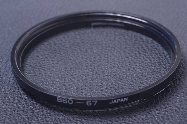 KENKO? MARUMI? STEP UP RING B60 BAYONET TO 67MM SCREW FILTER ADAPTER 18-2