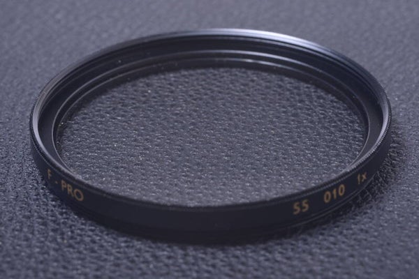 B & W SCHNEIDER UV 010 F-PRO 55MM FILTER GENUINE LENS OR CAMERA SCREW IN 19-2