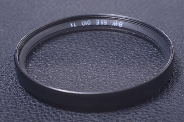 B & W SCHNEIDER UV 010 55MM FILTER GENUINE LENS OR CAMERA SCREW IN   19-4