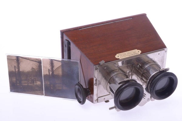 JULES RICHARD VERASCOPE *RARE* STEREOSCOPE 3D STEREO VIEWER 7X13CM