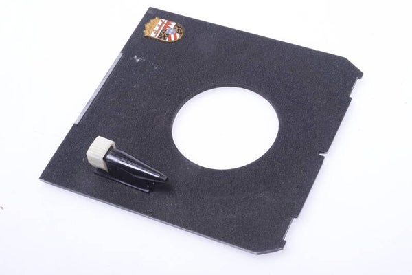 LINHOF LENS BOARD PLATE ADAPTER 42MM COPAL #1 HOLE SUPER TECHNIKA