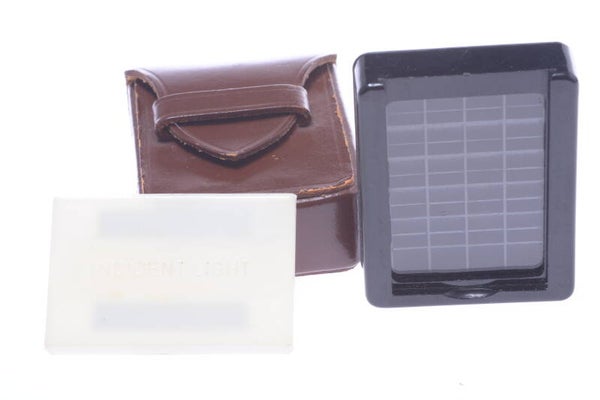 LEICA METRAPHOT 2 & 3 BOOSTER W/ INCIDENT COVER FOR LIGHT METER EXPOSURE METER