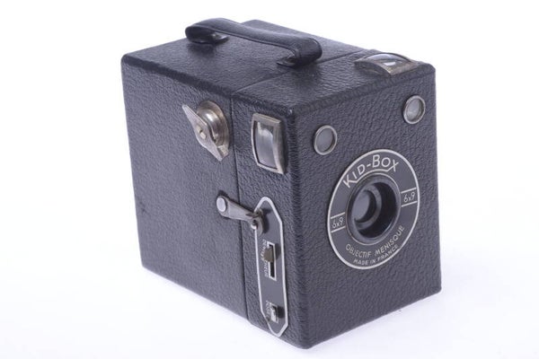 GOLDSTEIN KID BOX CAMERA 6X9CM ON 120 ROLL FILM *MINTY* (GOLDY) FRENCH MADE