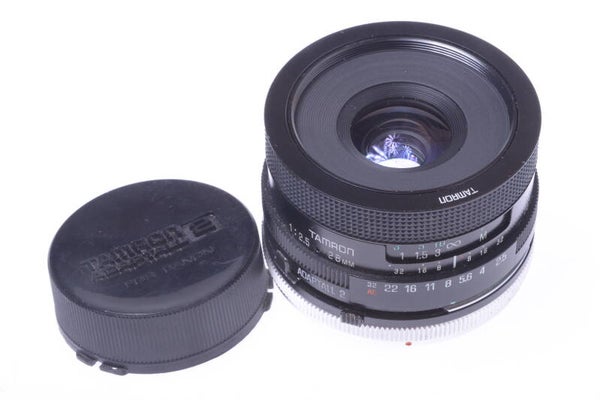 CANON FD BAYONET TAMRON 28MM 2.5 35MM SLR CAMERA