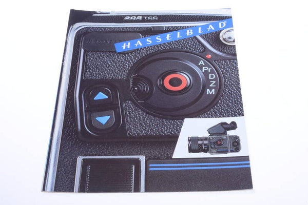 HASSELBLAD 205 TCC CAMERA ORIGINAL PRODUCT GUIDE BROCHURE ENGLISH 160