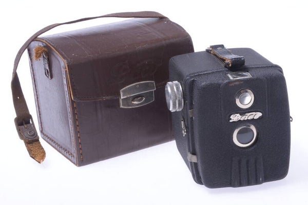 DACORA DACI BOX METAL CAMERA 6X6CM 120 ROLL FILM *FIRST MODEL* *VERY NICE*