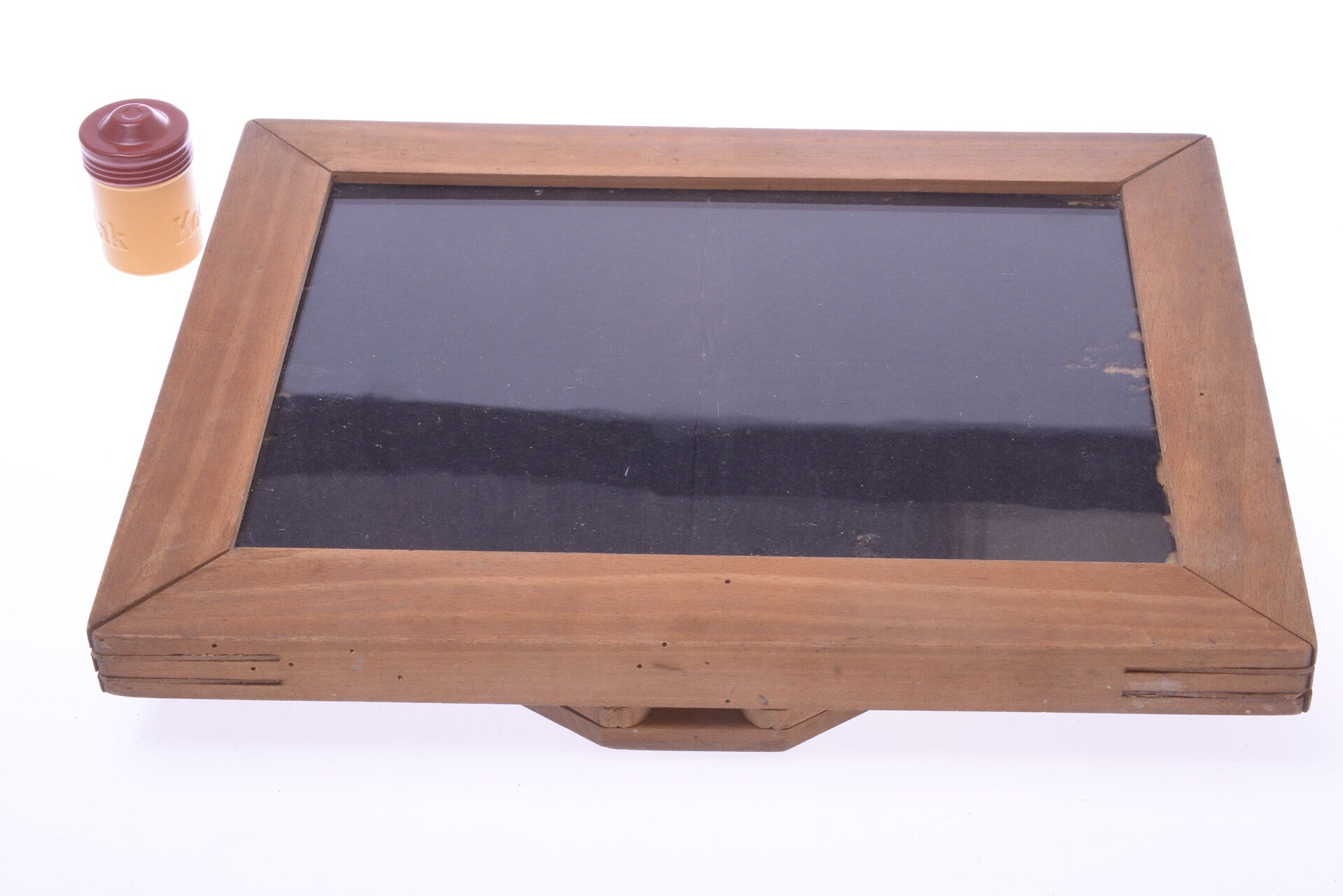 ANTIQUE WOOD CONTACT PRINTER PRINTING FRAME 23.4X29.4CM 18x24, 8x10" W/ GLASS