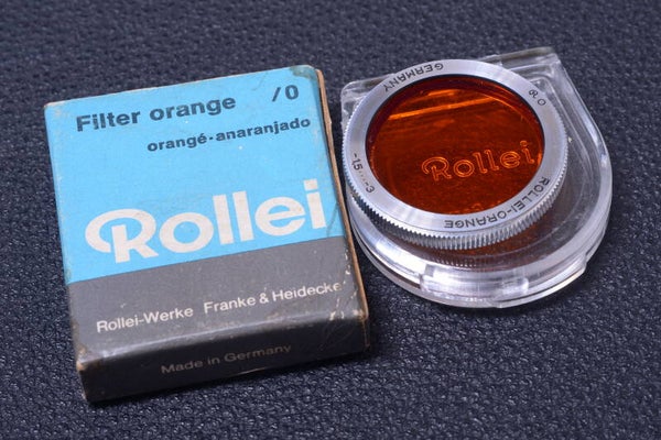 ROLLEI 16, S16 ORANGE R0 FILTER GENUINE 16MM FILM CAMERA *MINT* BOXED  14-2