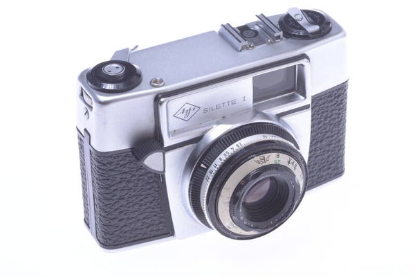 AGFA SILETTE I 1962 MODEL 35MM CAMERA COLOR-AGNAR 45MM 2.8 LENS