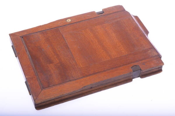 ANTIQUE WOOD GLASS WET PLATE HOLDERS 13X18CM 5x7" CAMERA *READ*