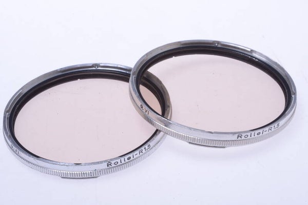 1 ROLLEIFLEX R 1.5 FILTER BAY. VI SKYLIGHT, WARM, UV FILTER SL66, 6000 SERIES