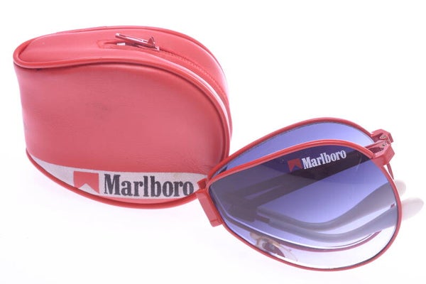 MARLBORO FERRARI RED PROMOTIONAL *SCARCE* SUN GLASSES FOLDABLE *MINTY*  165