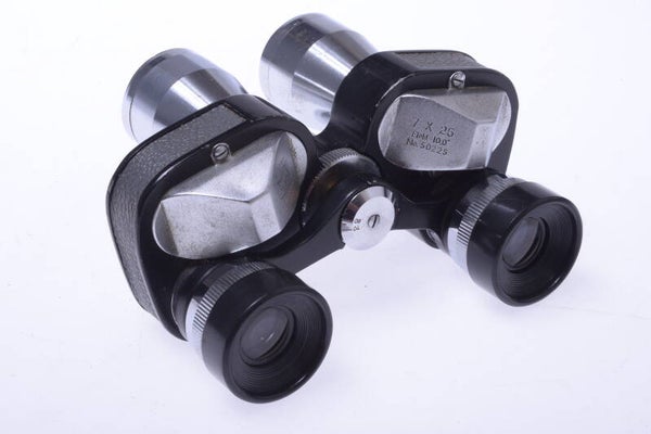 NORLUX BINOCULARS 7X25 VINTAGE WIDE ANGLE FIELD 10 DEGREES FULLY COATED