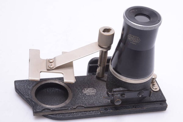 LEICA LEITZ 'OOZAB' FOCUS REPRO SLIDE FOCUSING STAGE *WITH LVFOO FINDER*