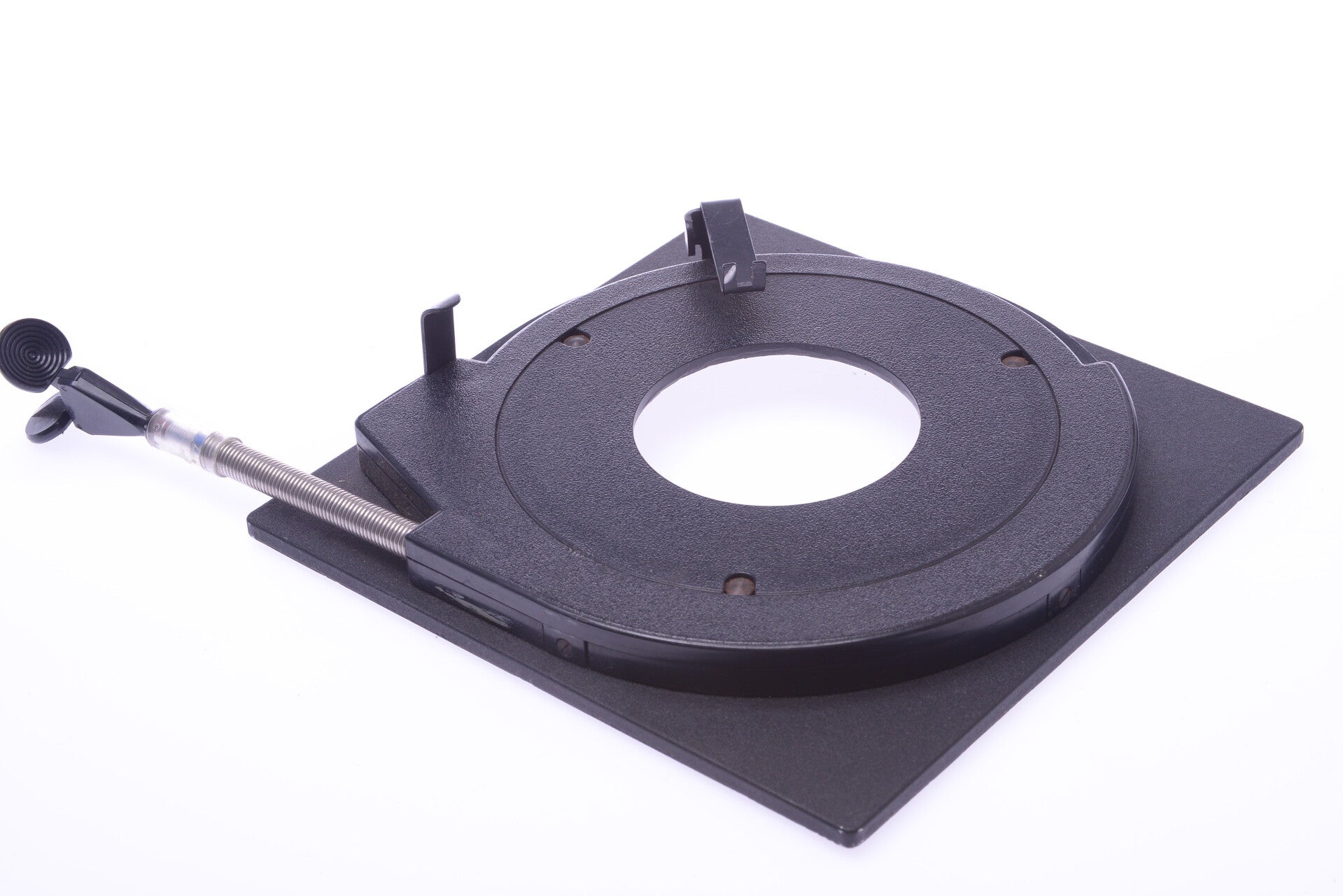 SINAR LENS BOARD PANEL PLATE CAMERA 52.5MM COMPUR 2  F/5.6-45 APERTURE CONTROL