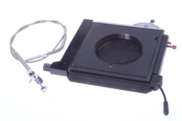 SINAR COPAL DB SHUTTER, ZEISS RELEASE CABLE *WORKS 100%* 4X5 5X7 8X10 CAMERA