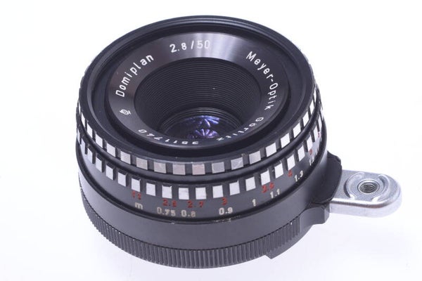 MEYER GORLITZ 50MM F/2.8 DOMIPLAN LENS EXAKTA, EXA, TOPCON BAYONET MOUNT