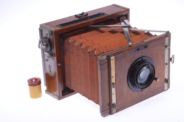 CONTESSA DECKRULLO TROPICAL 13X18CM (ZEISS)*RARE* CAMERA GOERZ DOGMAR LENS