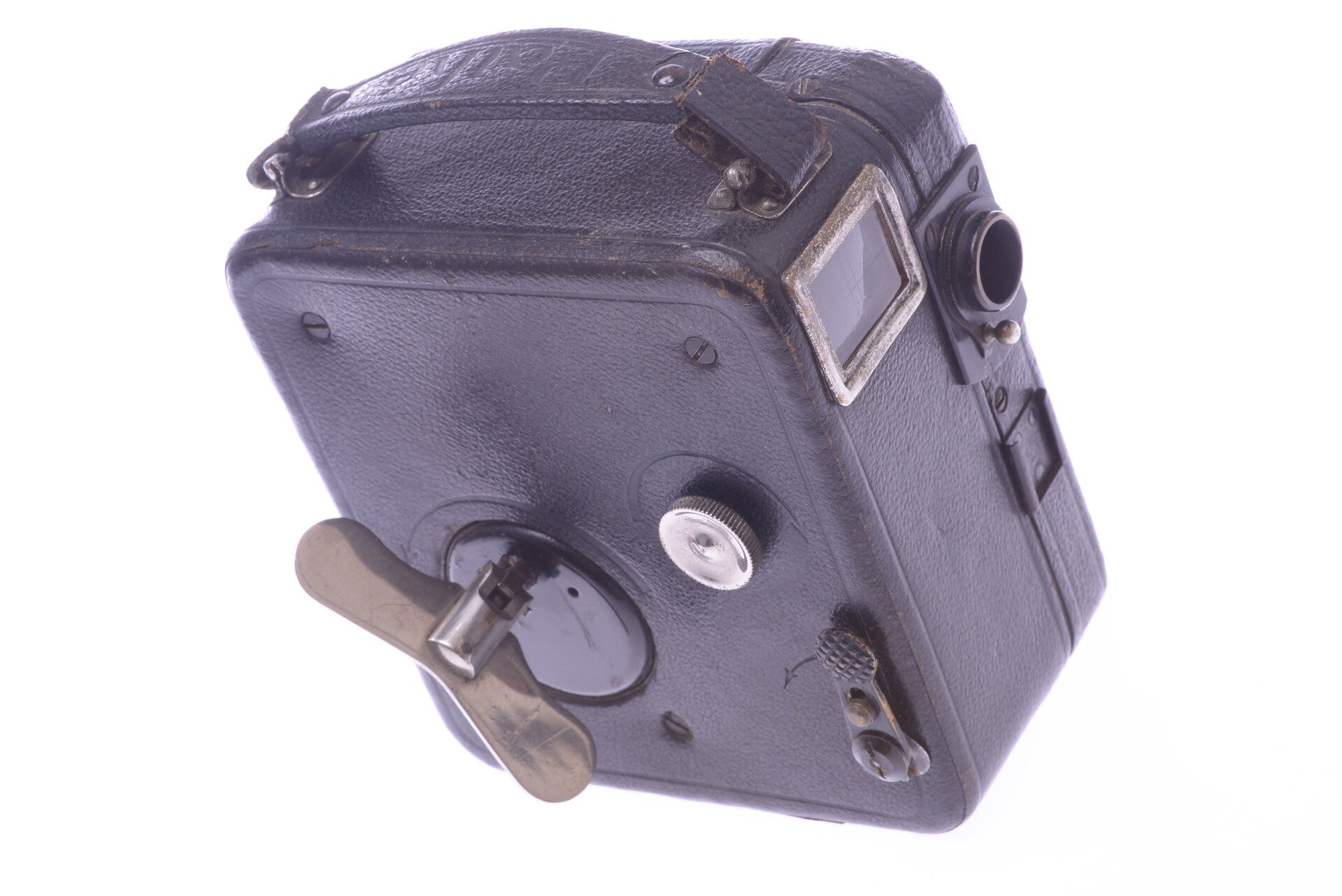 PATHE BABY LUX V 9.5MM MOVIE CINE CAMERA *WORKS* KRAUSS TRIANAR 20MM LENS